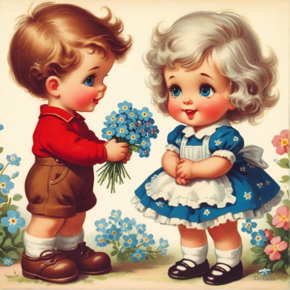 Vintage postcard: "Congratulations"