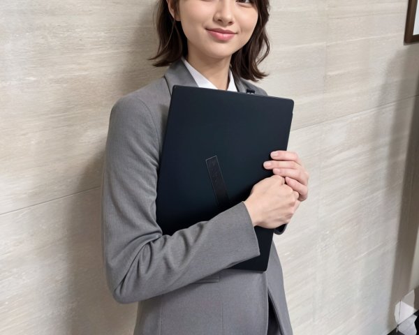 Professional Woman in Modern Office Setting