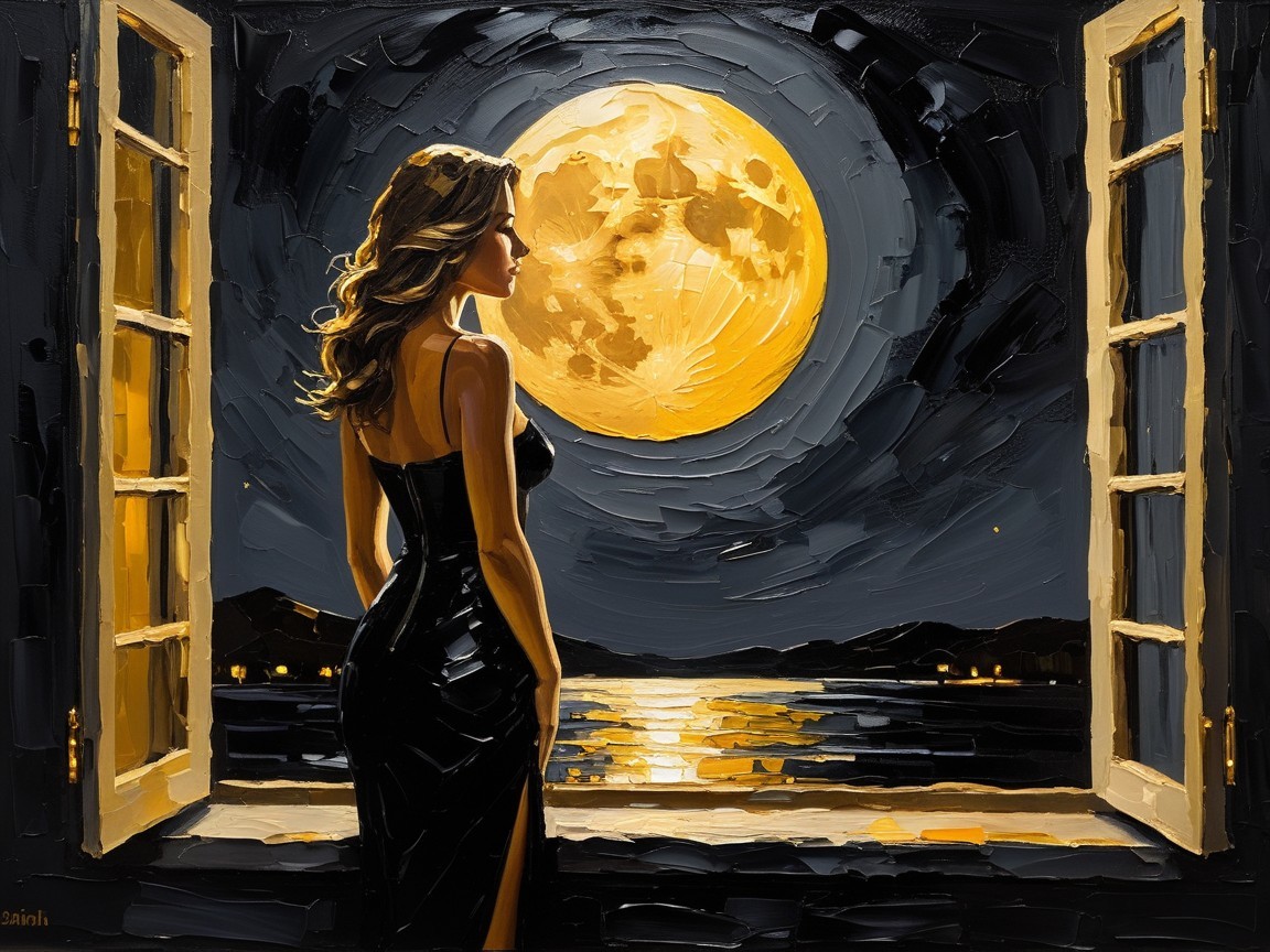 Moonlit Reverie: A Night of Dreams