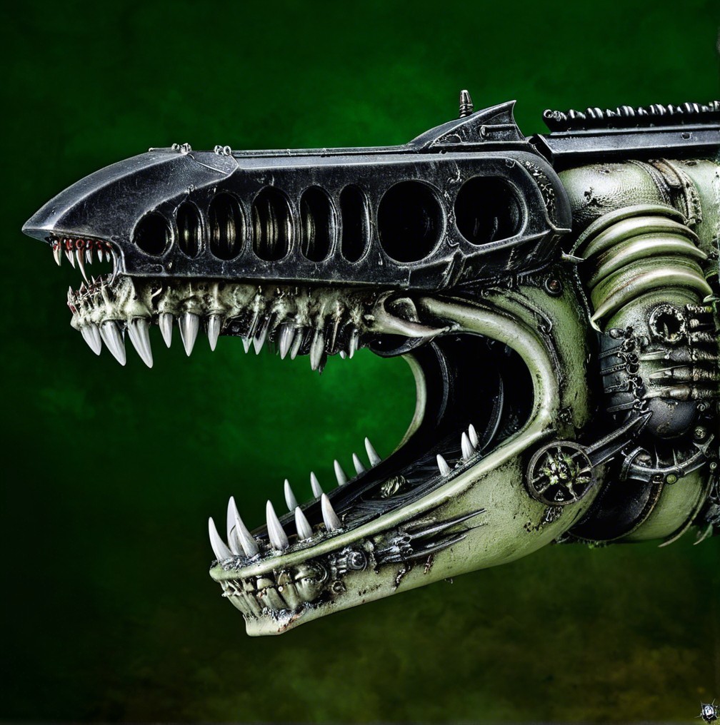Detailed Model of a Metallic Shark-Like Robot