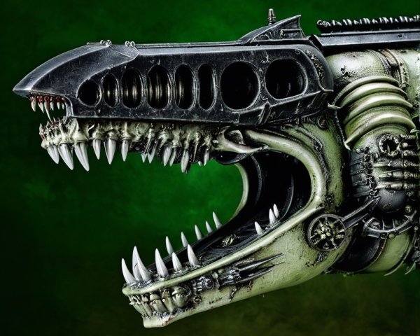 Detailed Model of a Metallic Shark-Like Robot