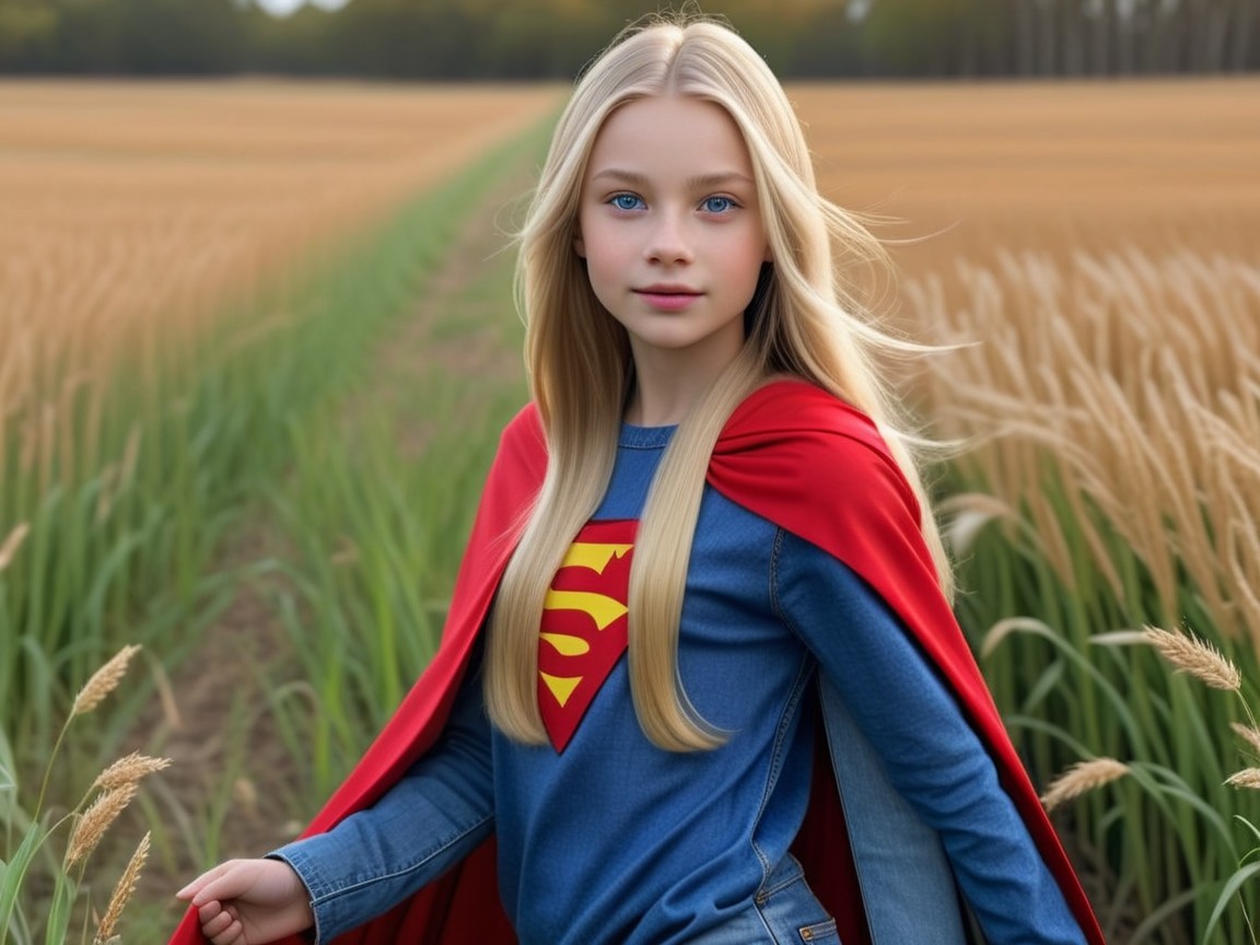Brave Girl in a Field of Dreams