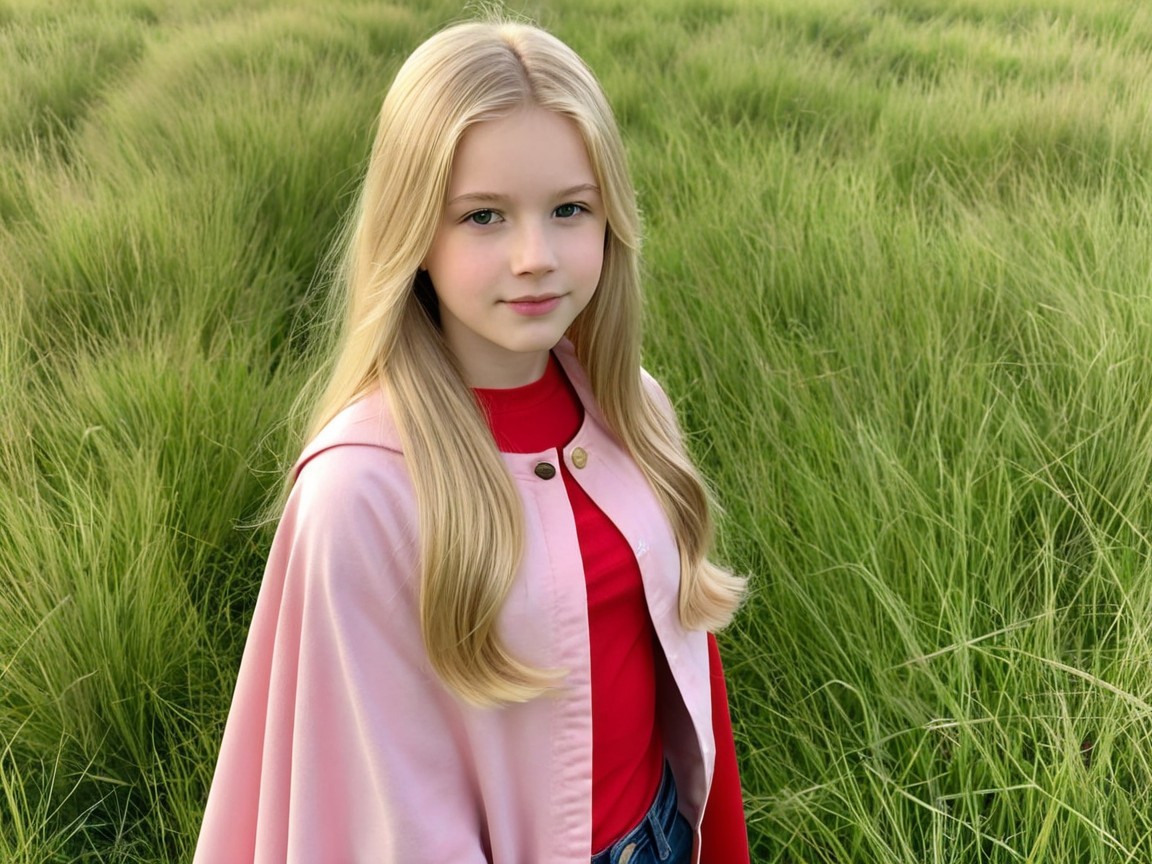 Close-up Photography of Young Girl in Pink Dress