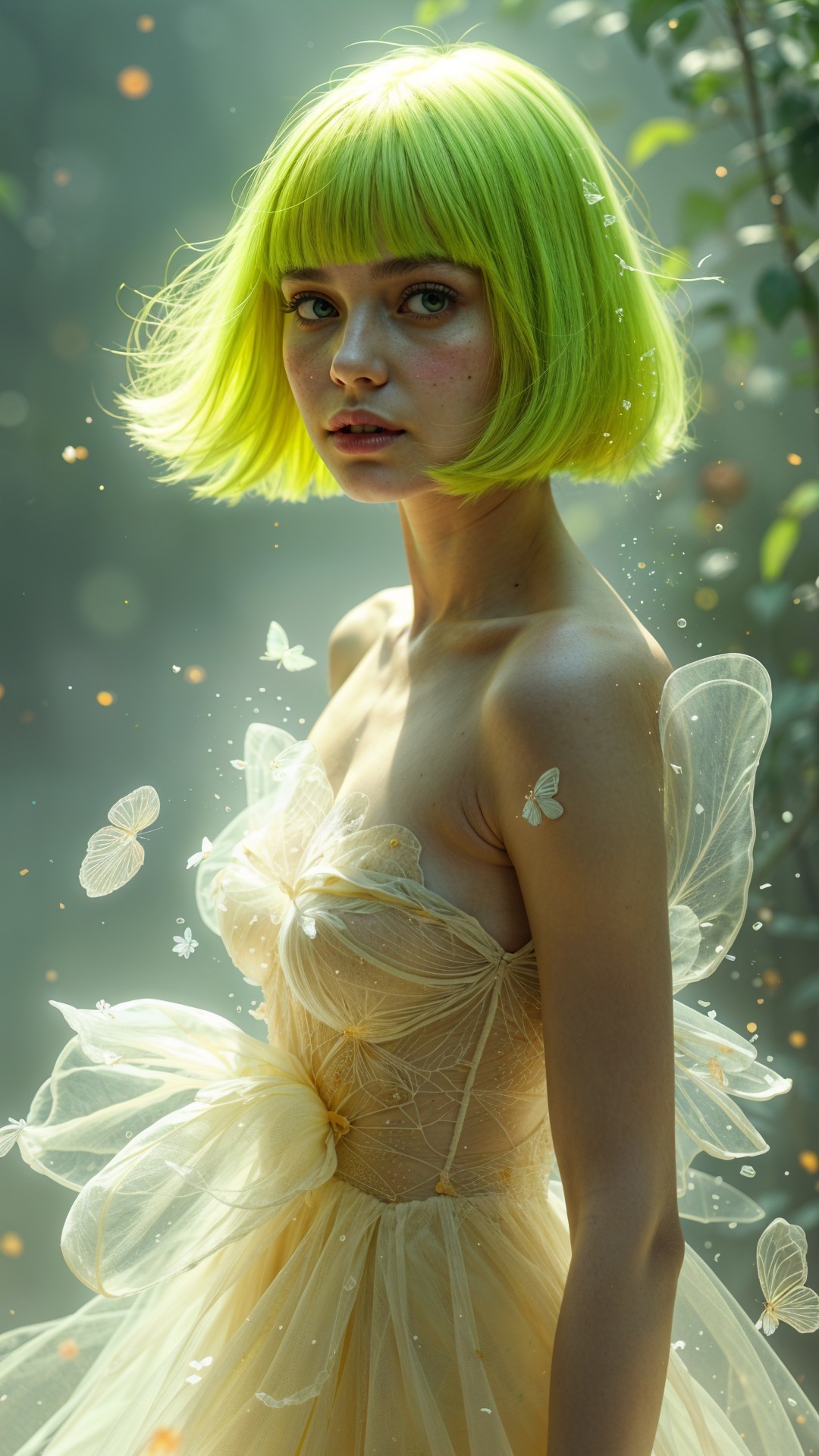 Whispers of Butterflies and Dreamy Light