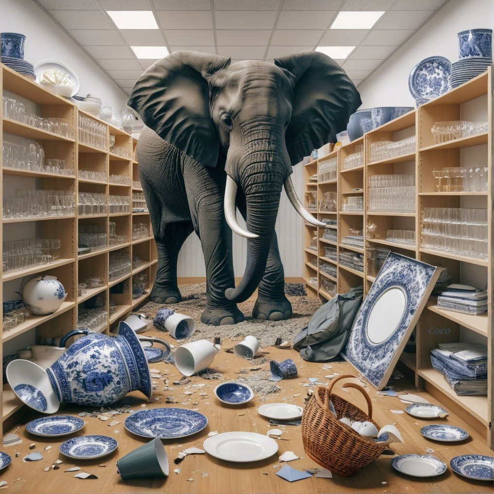 Curious Elephant