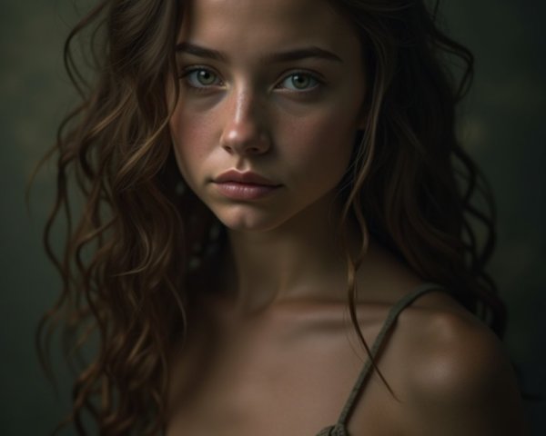 Portrait of a Young Woman in Natural Lighting