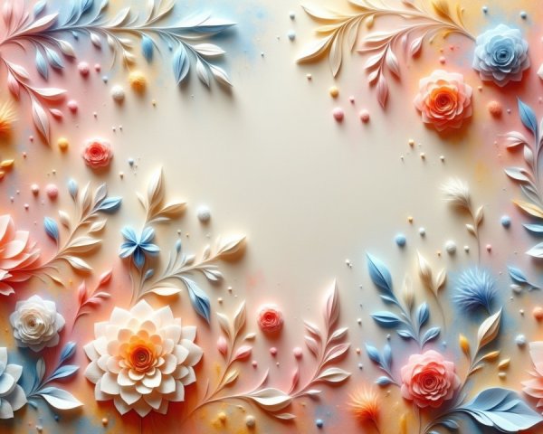 Vibrant Floral Arrangement in Pastel Shades
