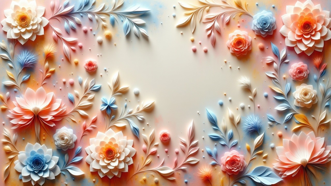 Vibrant Floral Arrangement in Pastel Shades