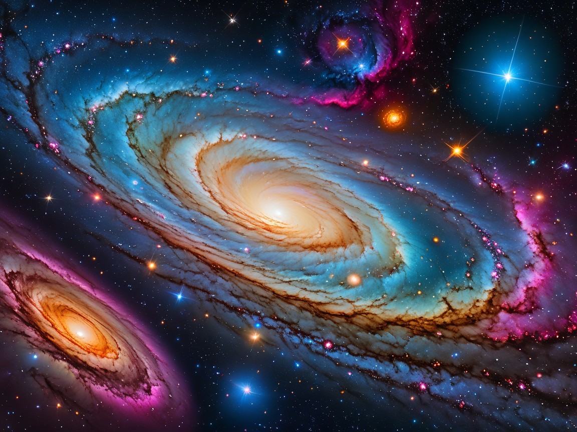 Cosmic Landscape of Spiral Galaxies in Deep Space