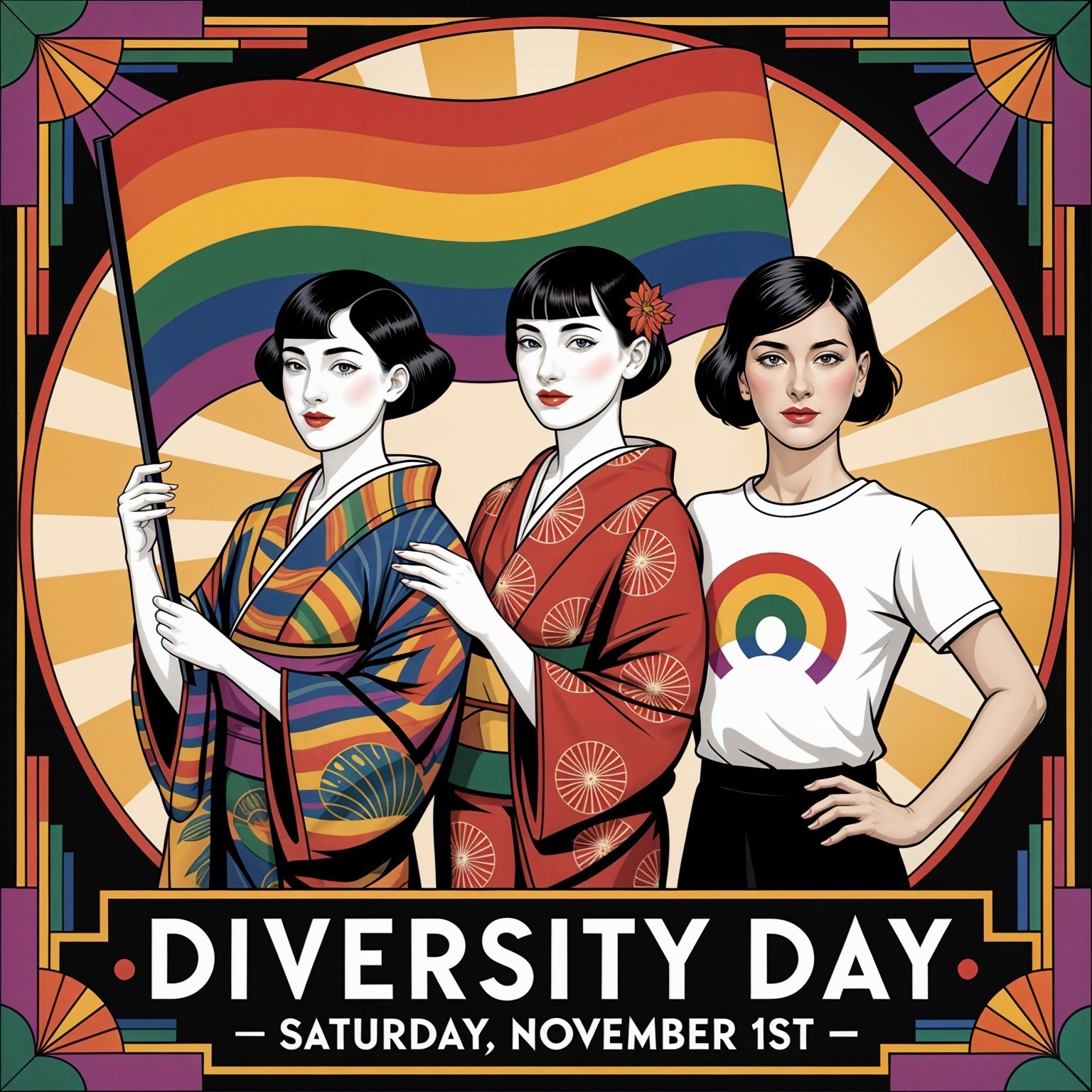 Diverse Women Celebrating Cultural Representation