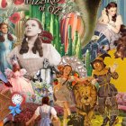 Collage Depicting Elements from The Wizard of Oz