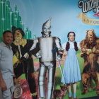 Colorful Mural of "The Wizard of Oz" Characters