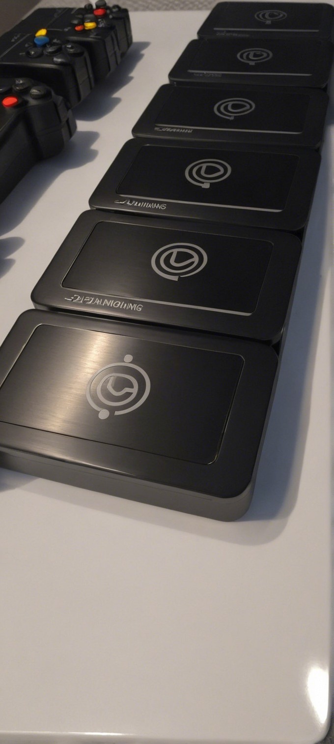 Modern Black Devices on White Surface for Gaming Setup