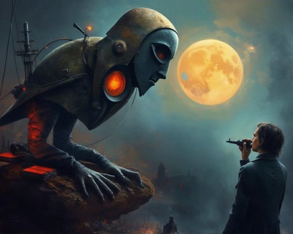 Surreal Landscape of Robot and Human Interaction