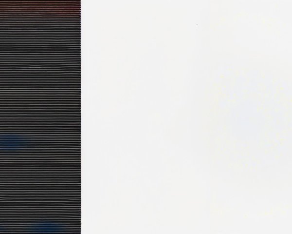 Contrast of Textured Stripes and Minimalist White Space