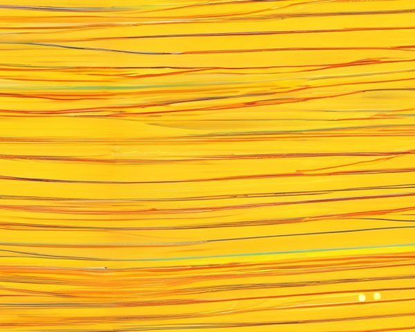 Vibrant Yellow Background with Wavy Textured Lines