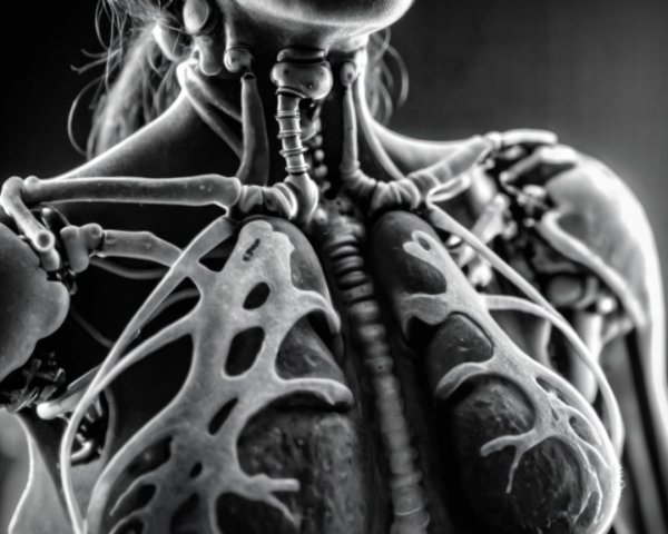 Detailed Anatomical Representation of a Human Torso