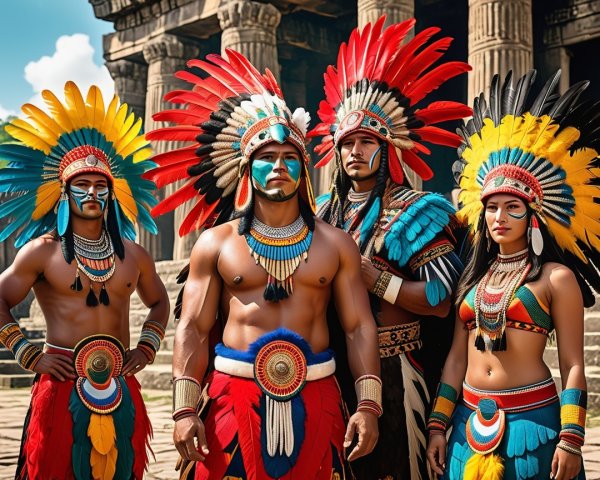 Traditional Attire and Cultural Heritage Displayed
