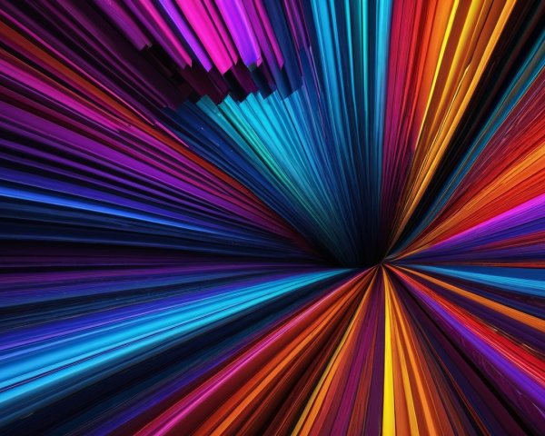 Vibrant Abstract Colors Creating Dynamic Motion