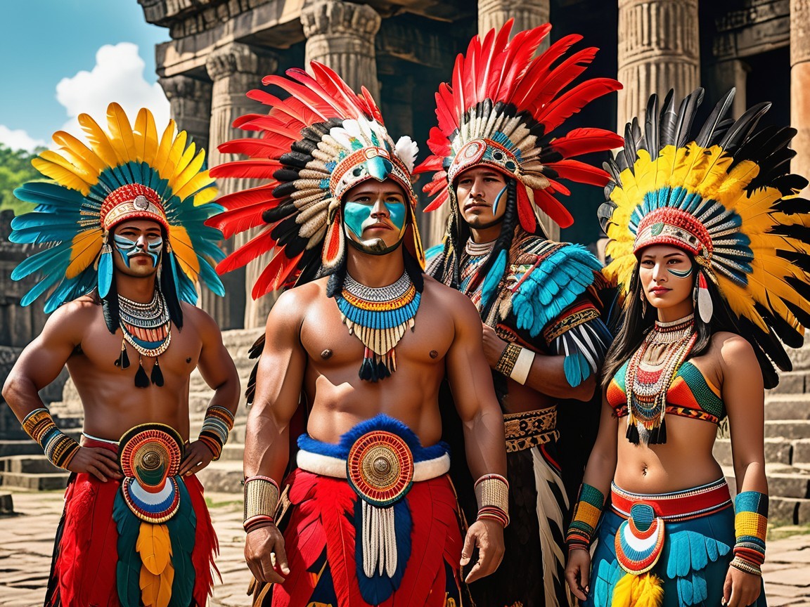 Traditional Attire and Cultural Heritage Displayed