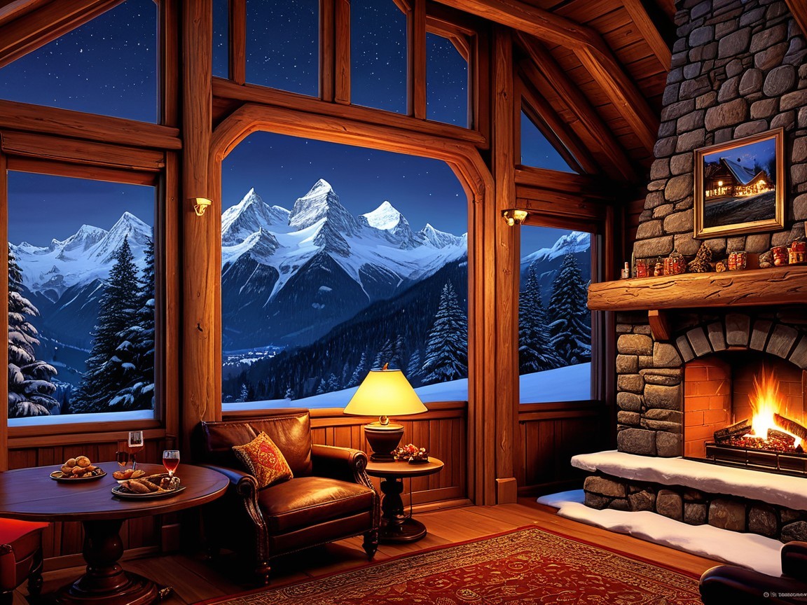 Cozy Mountain Cabin with Scenic Views and Fireplace