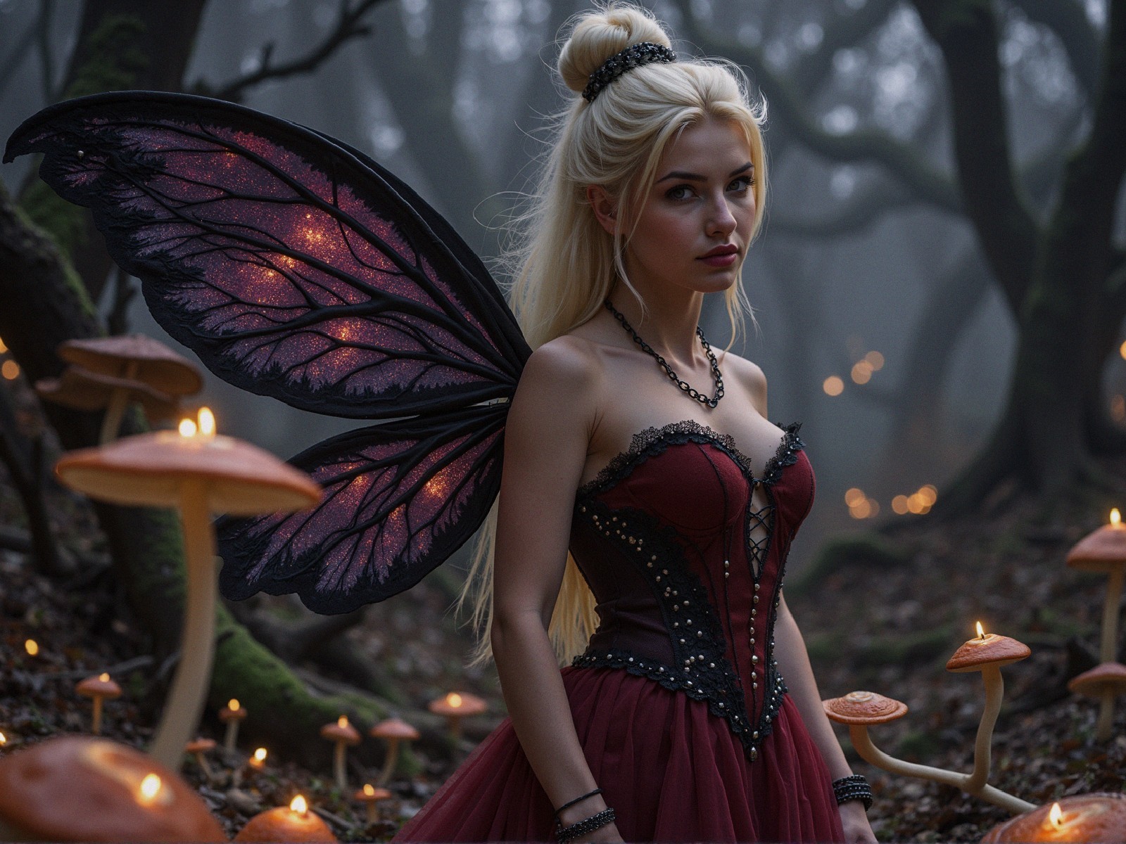 Enchanted Fairy in a Mystical Forest