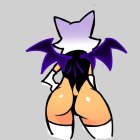 Anime Character with Bat Wings and Pointed Ears
