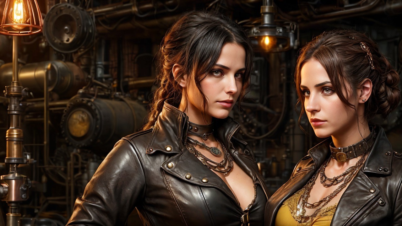 Steampunk Sisters: Strength in Style