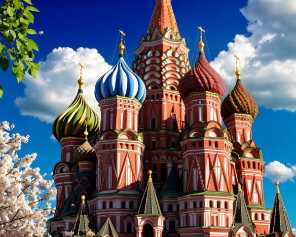 St. Basil's Cathedral: Colorful Architecture in Moscow