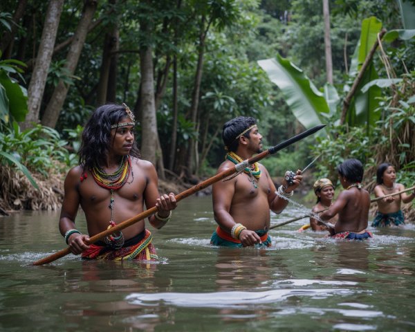 Cultural Tradition in a Tropical Water Setting