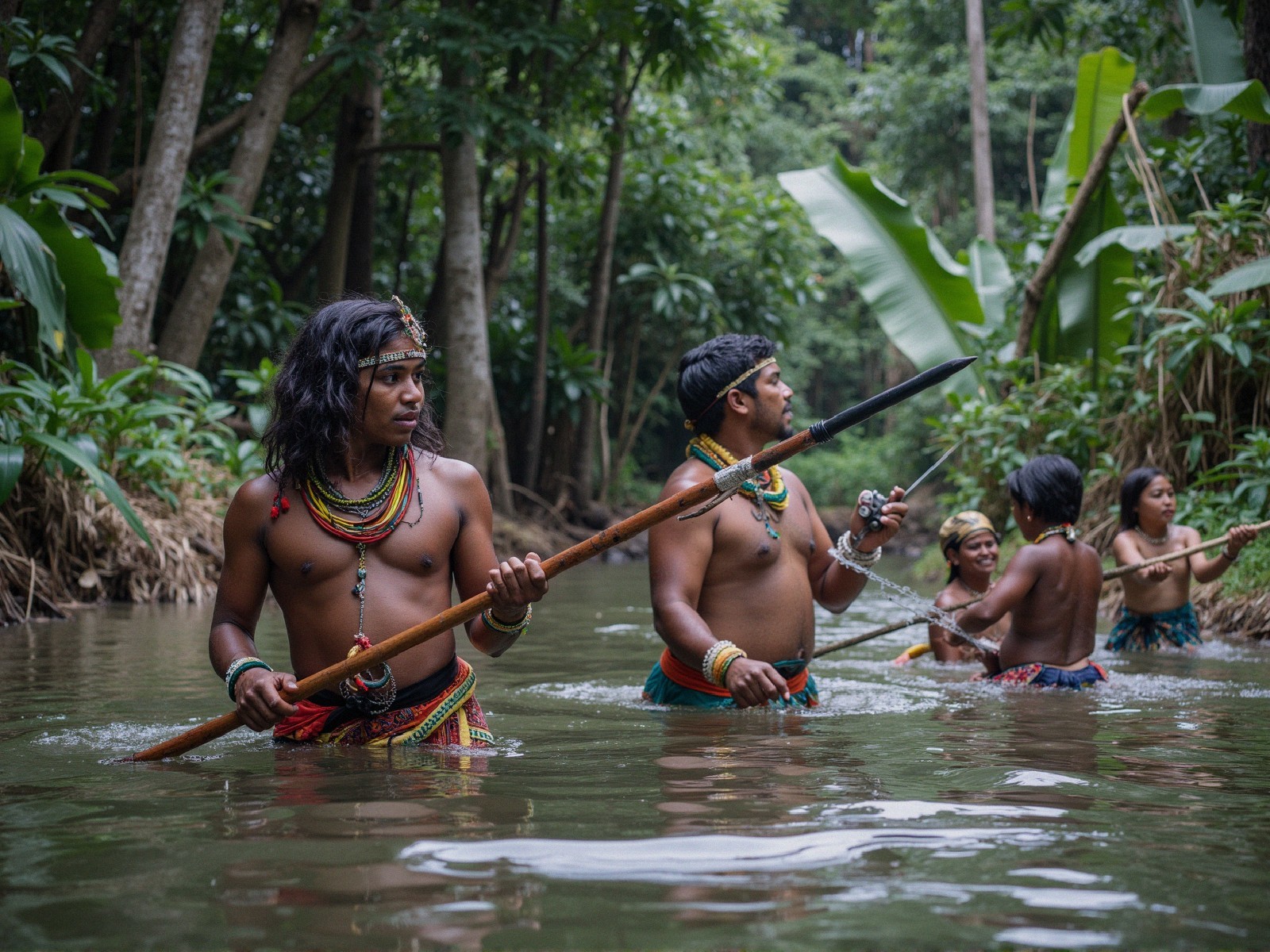 Cultural Tradition in a Tropical Water Setting