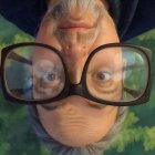 Hyperrealistic Portrait of a Bald Light-Skinned Man