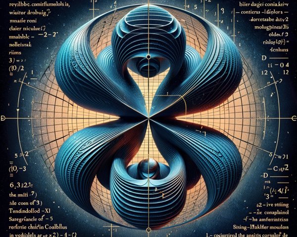 Abstract Mathematical Visualization with 3D Patterns