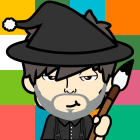 Close-Up Portrait of an Older Man with Paintbrush