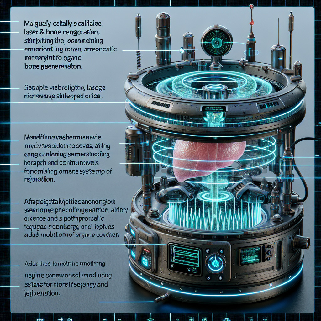 Futuristic Medical Device with Advanced Regenerative Features