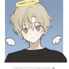 Digital Illustration of Cheerful Young Boy with Freckles