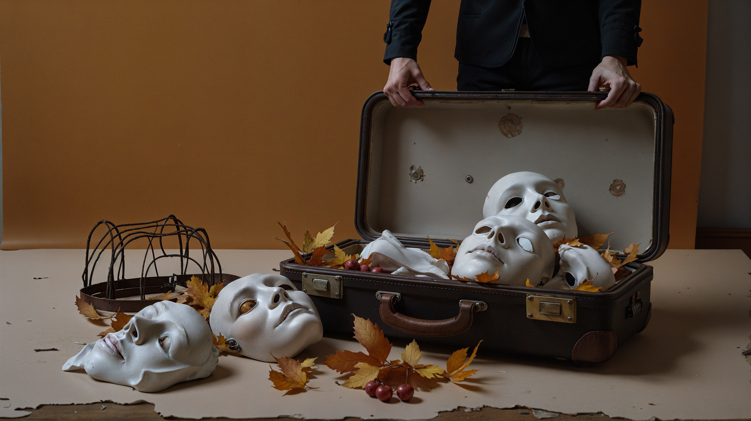 Masks of Identity: A Journey in Autumn
