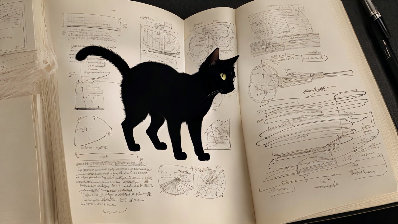 A Cat's Perspective on a Writer's Chaos (PhotoMage)