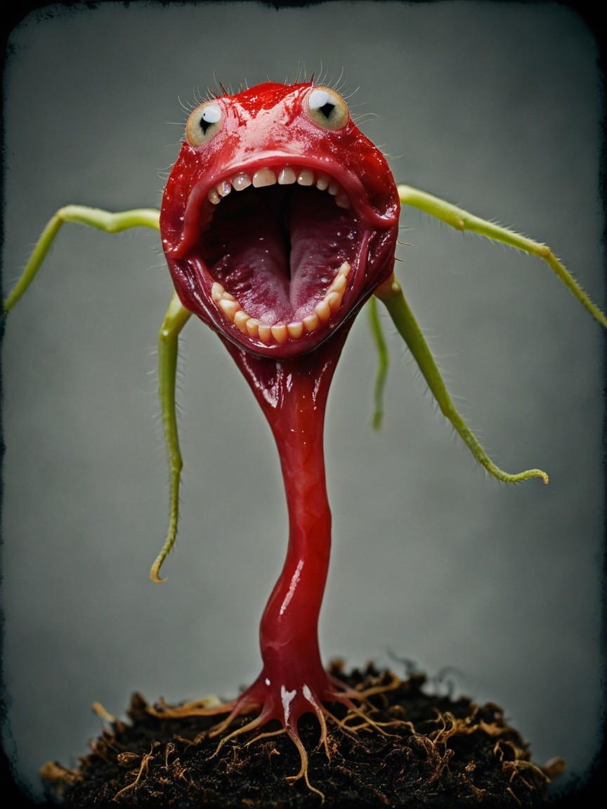 Emergence of a Surreal Soil Creature