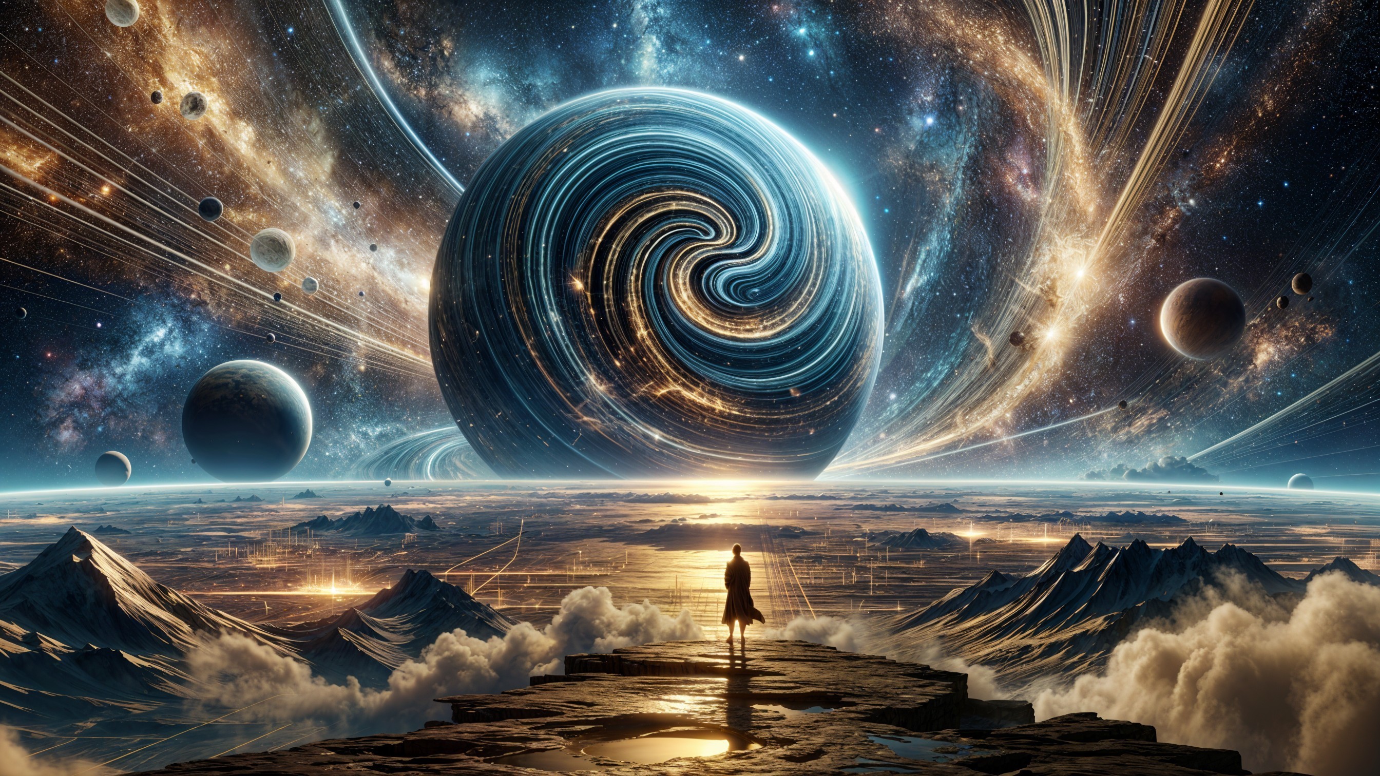 Cosmic Gaze from a Mountain Peak