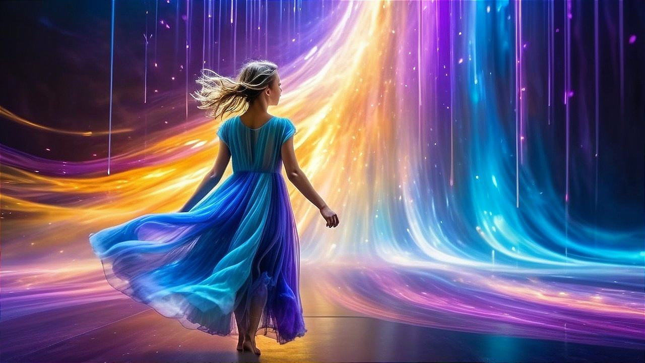 Enchanted by Ethereal Light Streams