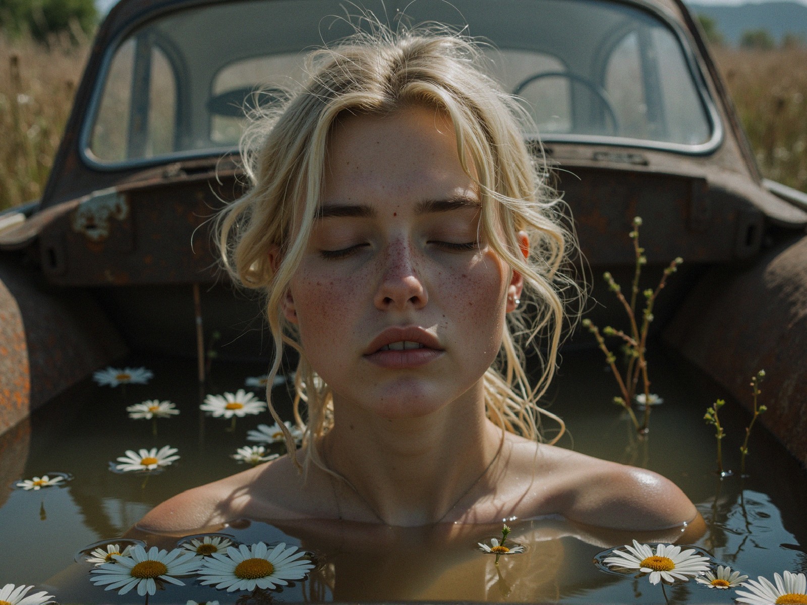 Tranquil Beauty: Nature Meets Vintage Serenity