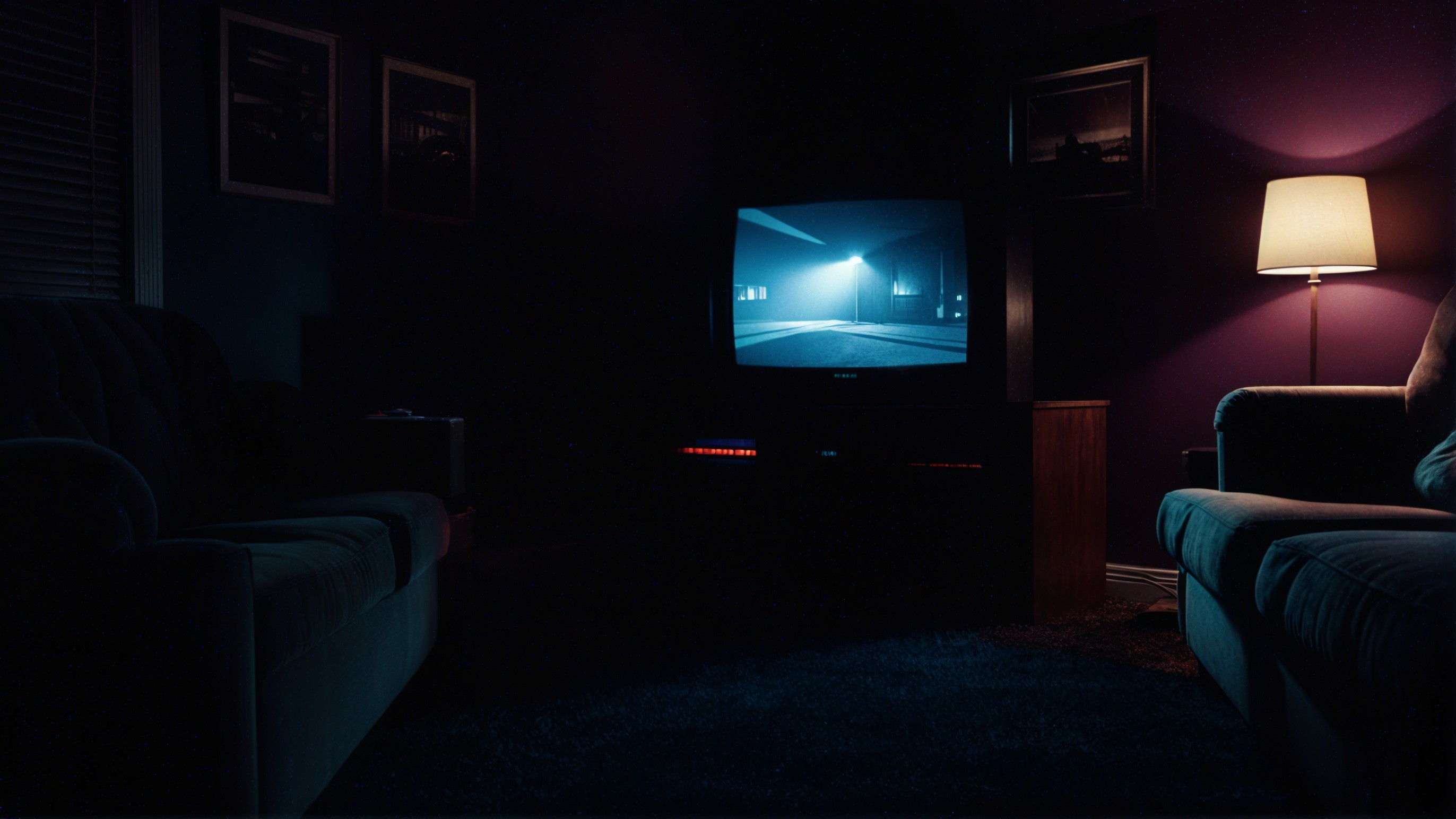 Cozy dimly lit room with vintage decor and ambiance