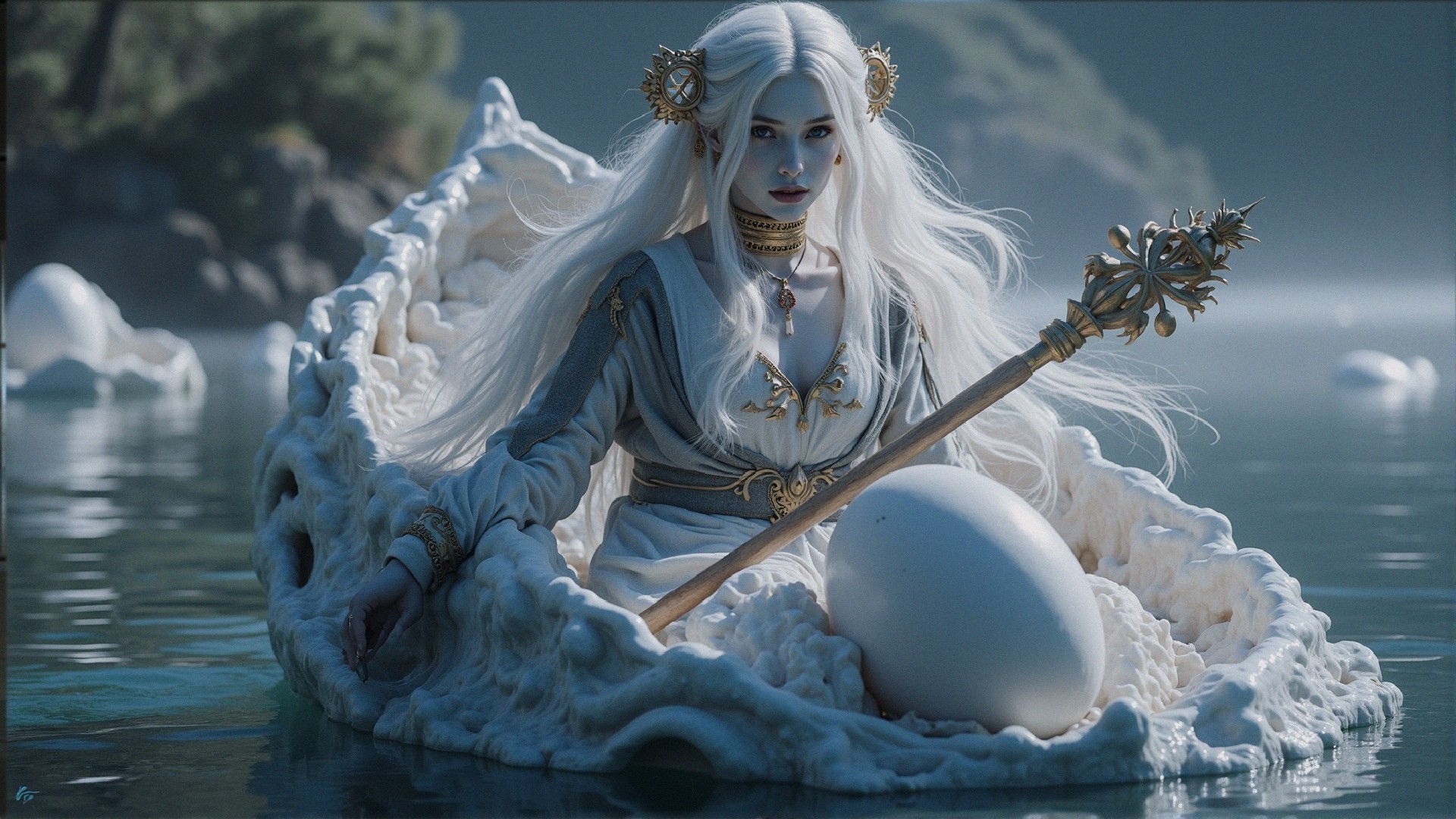 Mystical Journey of the Seashell Boat