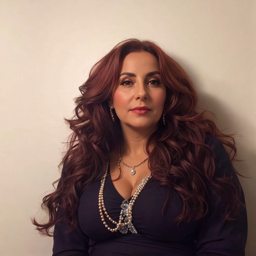 Sophisticated Portrait of a Woman with Elegant Style