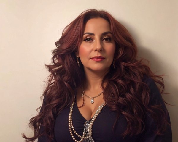 Sophisticated Portrait of a Woman with Elegant Style