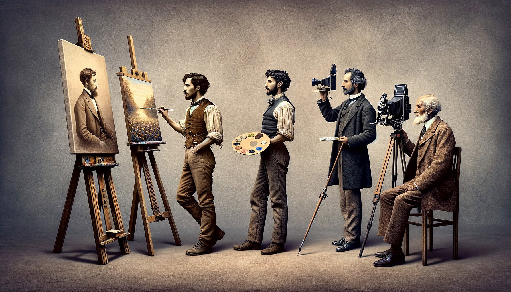 Artistic Evolution: Portraits, Photography, and Legacy