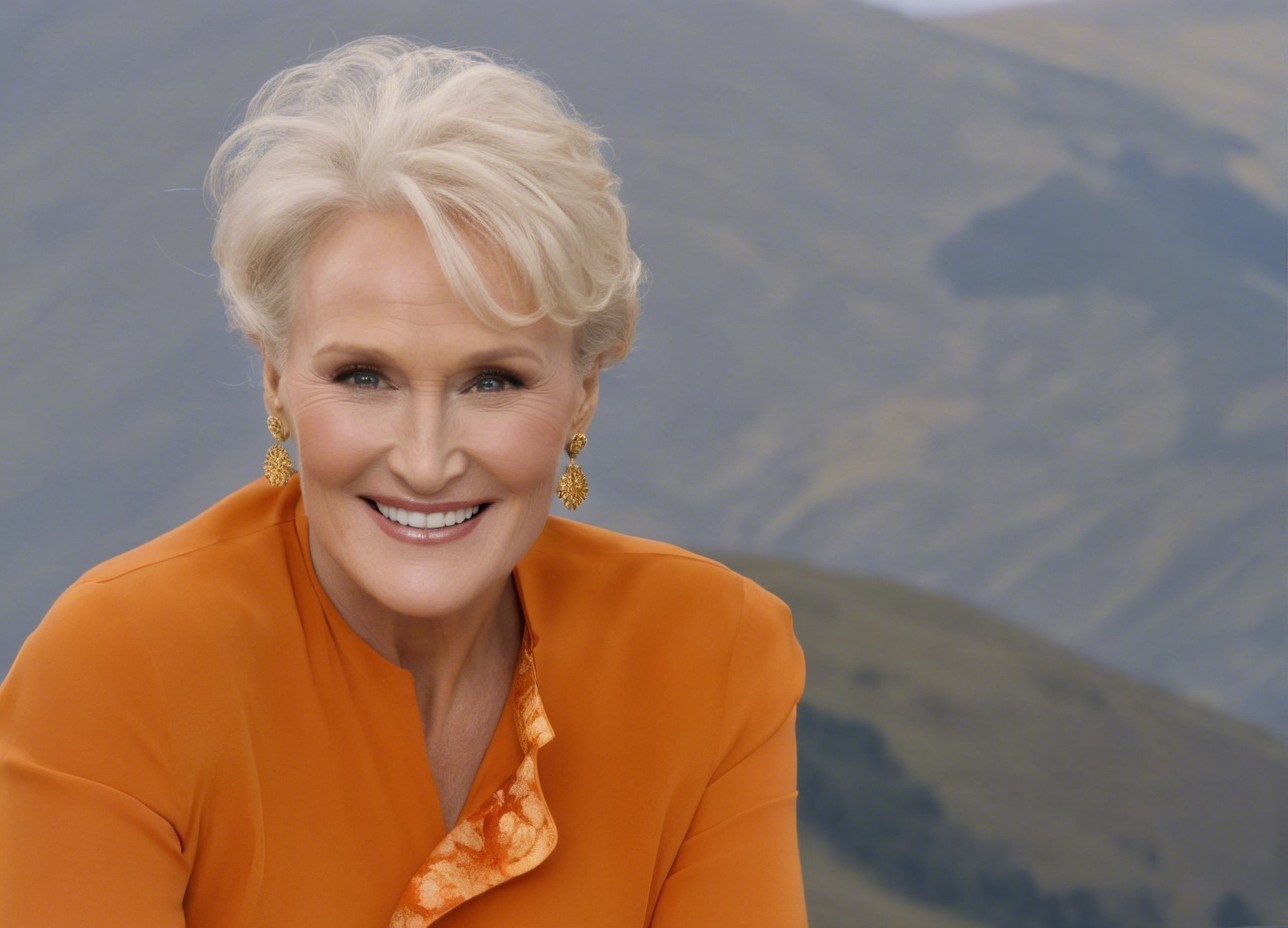 Close-Up Portrait of a Woman with Light Brown Eyes