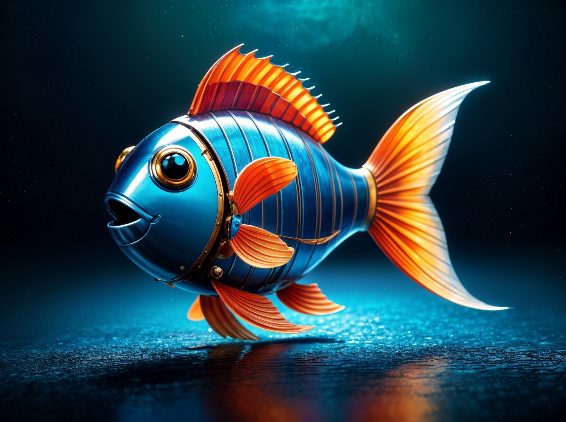 Clockfish Orange