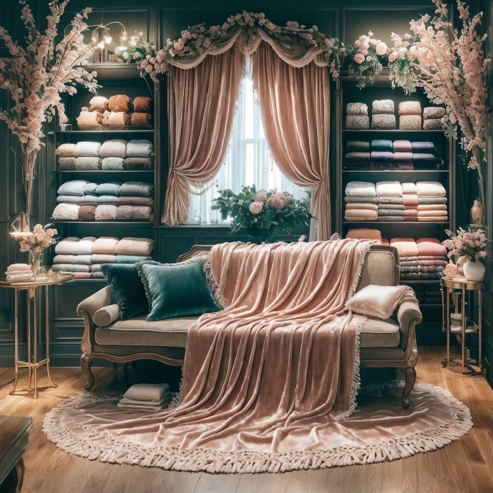 Elegant Vintage Sofa in Cozy Styled Interior